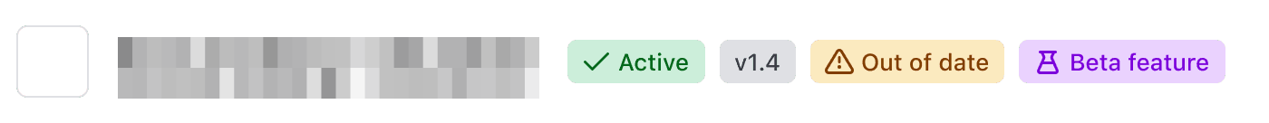 Page Header Badges Metadata